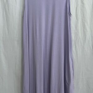 Time and Tru Lavender Midi Dress